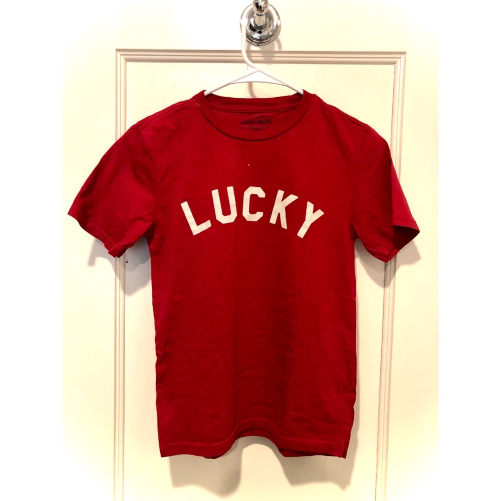 Lucky Brand Red Boys T-shirt